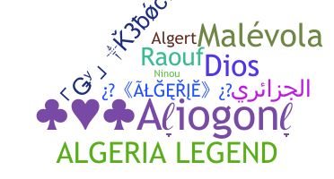 Nickname - Algeria