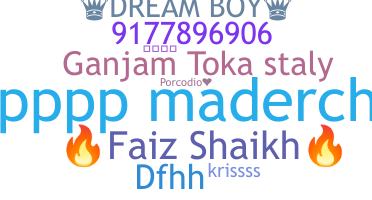 Nickname - Faizshaikh