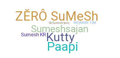 Nickname - Sumesh