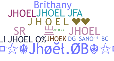 Nickname - Jhoel