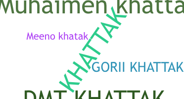 Nickname - KHATTAK