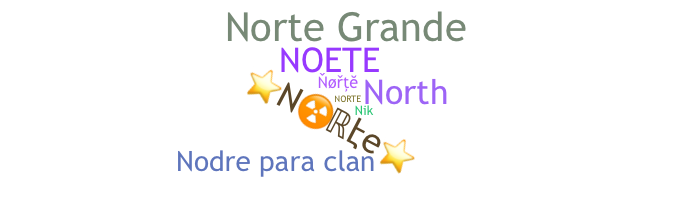 Nickname - Norte