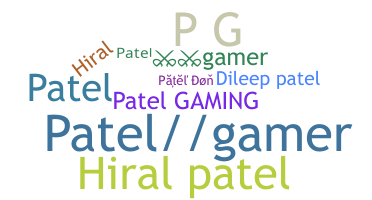 Nickname - PATELgamer