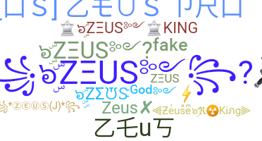 Nickname - Zeus