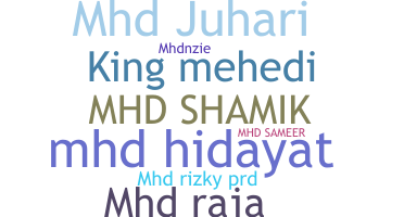 Nickname - MHD