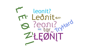 Nickname - Leonit