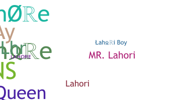 Nickname - Lahore