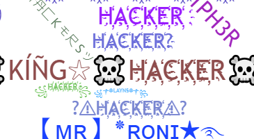 Nickname - Hackers