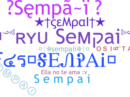 Nickname - sempai