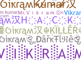 Nickname - VikramKumar