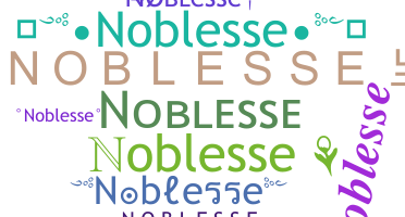 Nickname - Noblesse