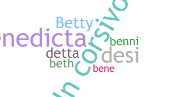Nickname - Benedetta