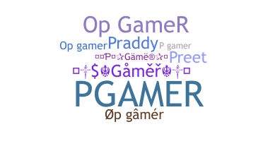 Nickname - PGamer