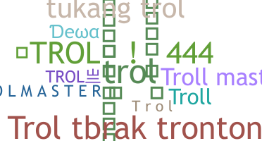 Nickname - trol