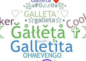 Nickname - Galleta