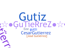 Nickname - Gutierrez