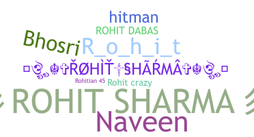 Nickname - Rohitsharma