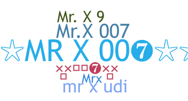 Nickname - Mrx007