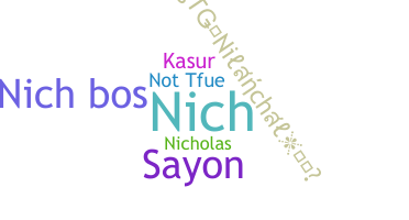 Nickname - NIch