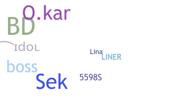 Nickname - Liner