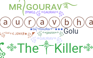 Nickname - Gaurav