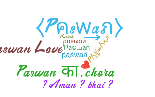 Nickname - Paswan