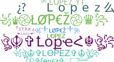 Nickname - Lopez