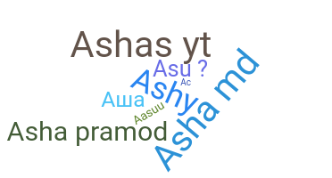 Nickname - AsHA