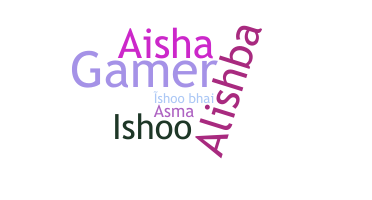 Nickname - ishoo