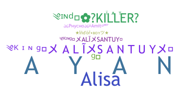Nickname - ALiSANTUY