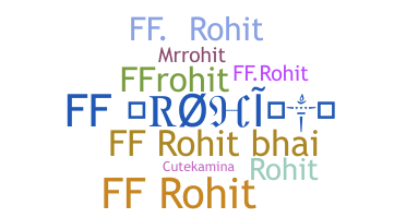 Nickname - FFRohit