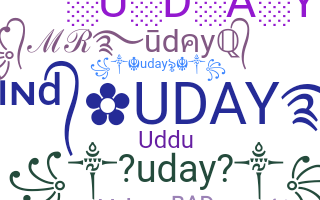 Nickname - uday