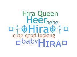Nickname - Hira