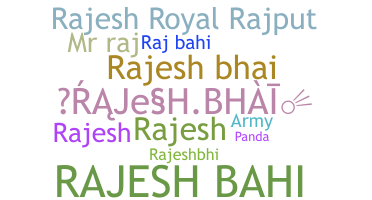 Nickname - Rajeshbhai