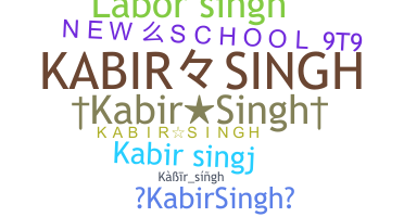 Nickname - KabirSingh