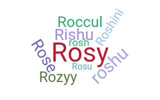 Nickname - Roshni