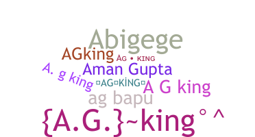 Nickname - AGKing
