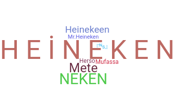Nickname - Heineken