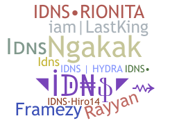 Nickname - IDNS