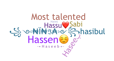 Nickname - Haseeb