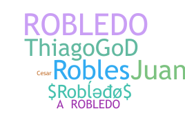 Nickname - Robledo