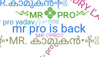 Nickname - MrPro