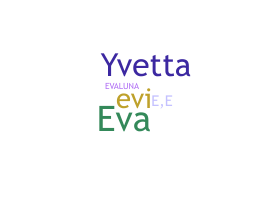 Nickname - Evita
