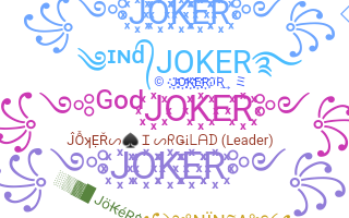 Nickname - jokers