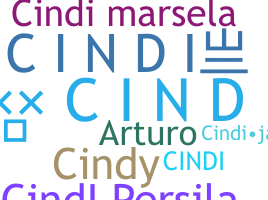 Nickname - Cindi