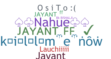 Nickname - Jayantff