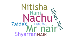 Nickname - Nair