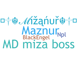 Nickname - Mizanur