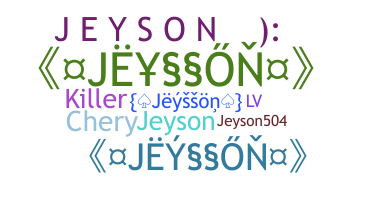 Nickname - Jeysson