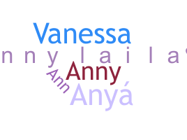 Nickname - anny